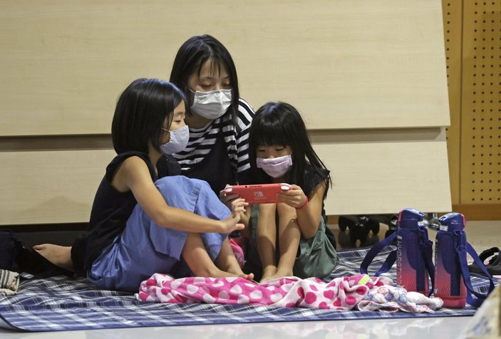 Japonya'da Haişen tayfunu nedeniyle 8 milyon kişinin tahliyesi istendi
