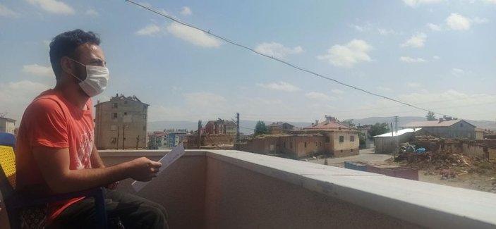 Sivas'ta karantinadaki genç, ambulans gelmeyince KPSS'ye giremedi