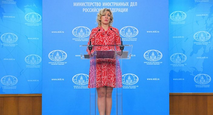Mariya Zaharova'dan Sırbistan Cumhurbaşkanı'nın sorgu halindeki oturuşuna tepki