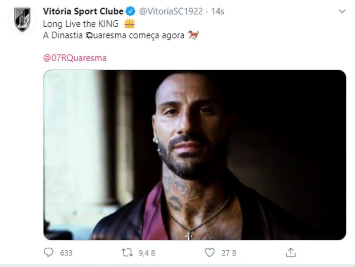 Ricardo Quaresma Vitoria Guimaraes'te