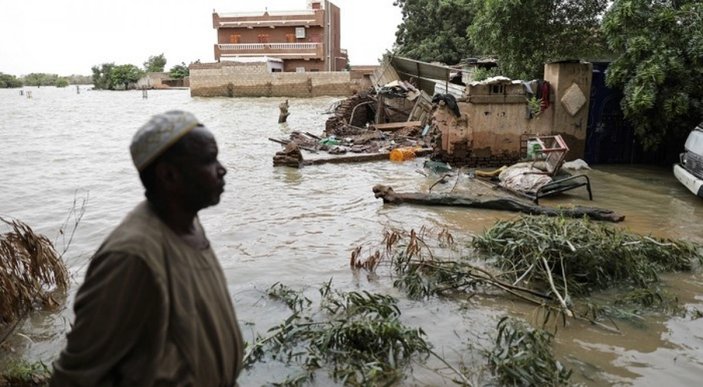 Sudan'ın başkenti Hartum sular altında