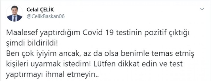 Kemal Kılıçdaroğlu'nun avukatı Celal Çelik, koronavirüse yakalandı