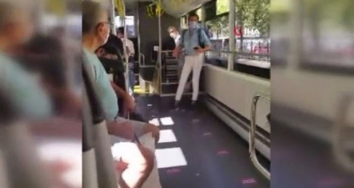 İstanbul'da akbili boş olan öğrenci otobüse bindi, şoförle tartıştı