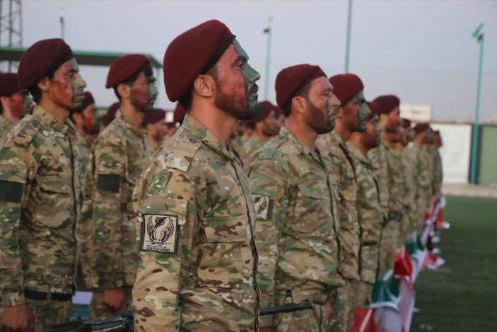 Suriye Milli Ordusu saflarını 1000 yeni askerle güçlendirdi