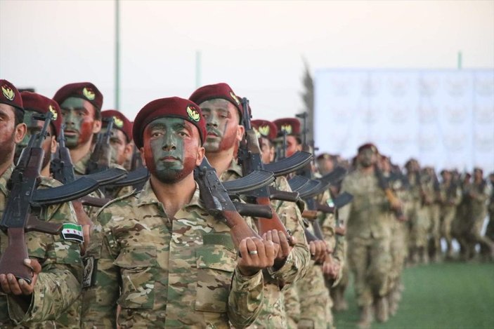 Suriye Milli Ordusu saflarını 1000 yeni askerle güçlendirdi