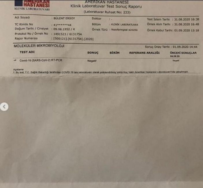 Bülent Ersoy'dan koronavirüs açıklaması