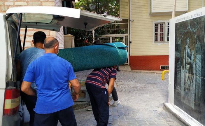 Kariye Camii’nde ilk cuma heyecanı: Minber kuruldu