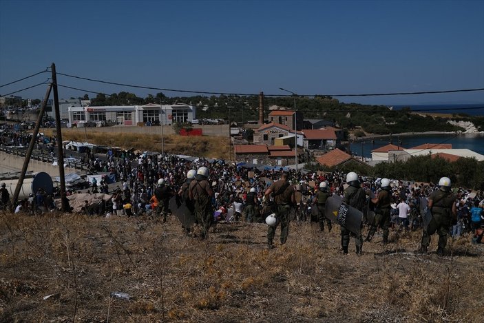 Moria kampındaki sığınmacılar özgürlük istiyor