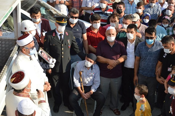 Şehit Yüzbaşı Mahmut Top, memleketi Samsun'da defnedildi