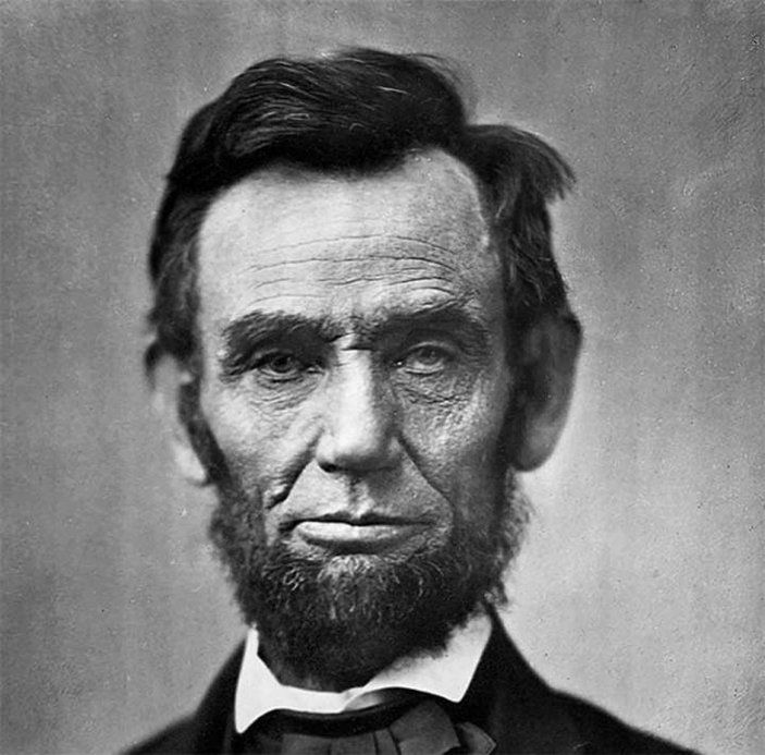 Abraham Lincoln'ün bir tutam saçı satıldı