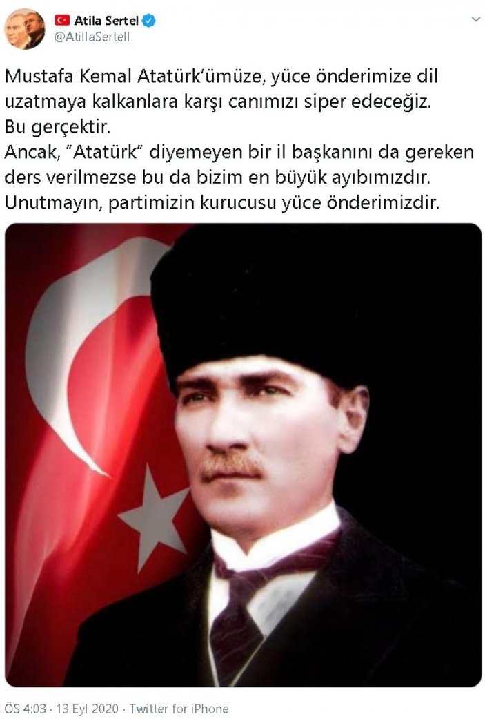 Atatürk demem diyen Canan Kaftancıoğlu'na CHP'den tepkiler