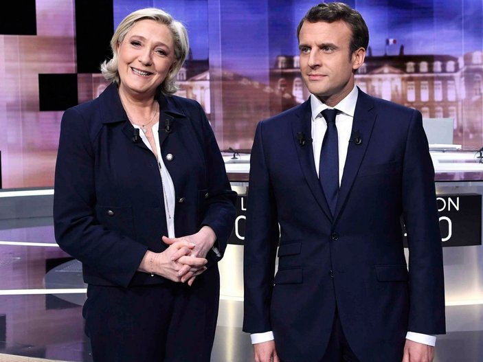 Le Pen, Türkiye konusunda rakibi Macron'a destek verdi