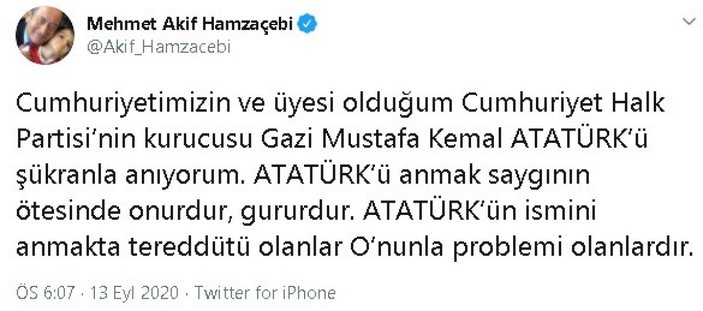 Atatürk demem diyen Canan Kaftancıoğlu'na CHP'den tepkiler