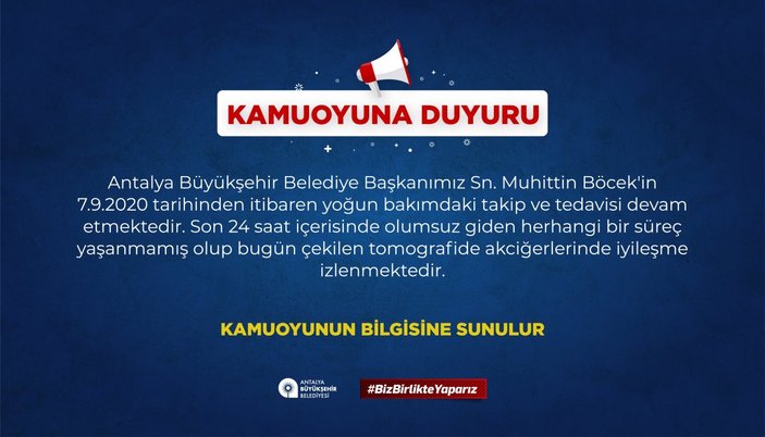 Kemal Kılıçdaroğlu: Muhittin Böcek'in durumu iyiye gidiyor