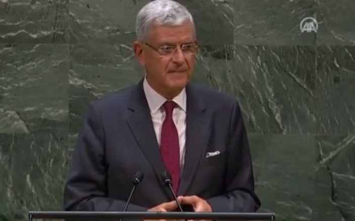Volkan Bozkır BM Genel Kurulu Başkanı olarak yemin etti