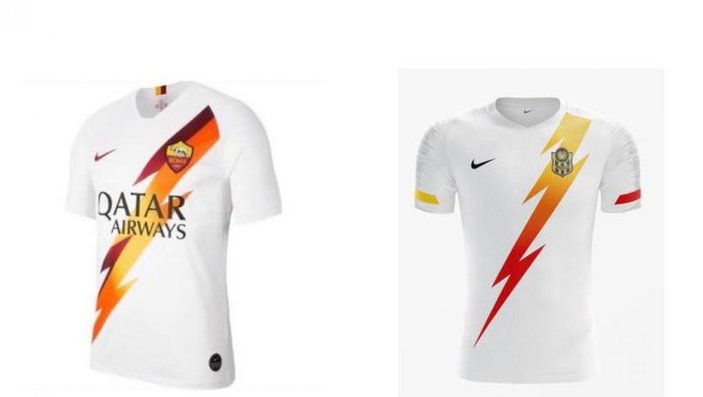 Nike, Yeni Malatyaspor'a Roma'nın formasından yaptı