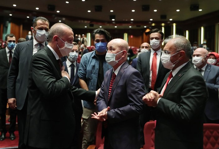 Cumhurbaşkanı Erdoğan, Devlet Övünç Madalyası Tevcih Töreni'ne katıldı