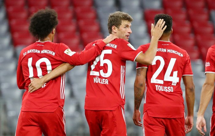 Bayern Münih'ten Schalke'ye 8 gol