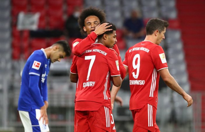 Bayern Münih'ten Schalke'ye 8 gol