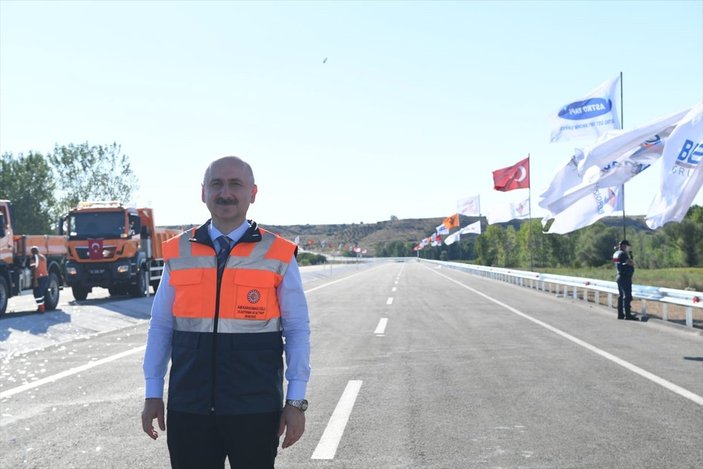 Kuzey Marmara Otoyolu'nun 5'inci kısmı açıldı