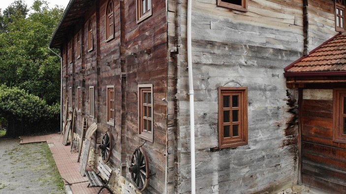 Zonguldak'ta çivisiz cami 200 yıldır ayakta