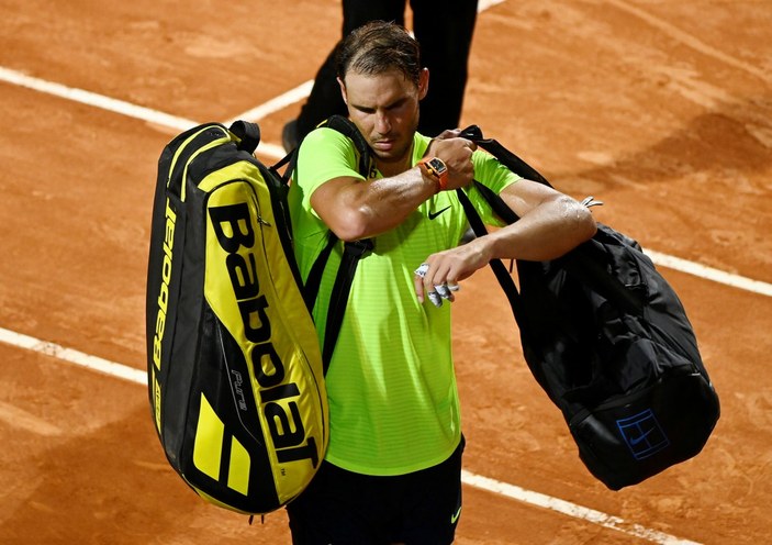Roma Açık Tenis Turnuvası'nda Nadal sürprizi
