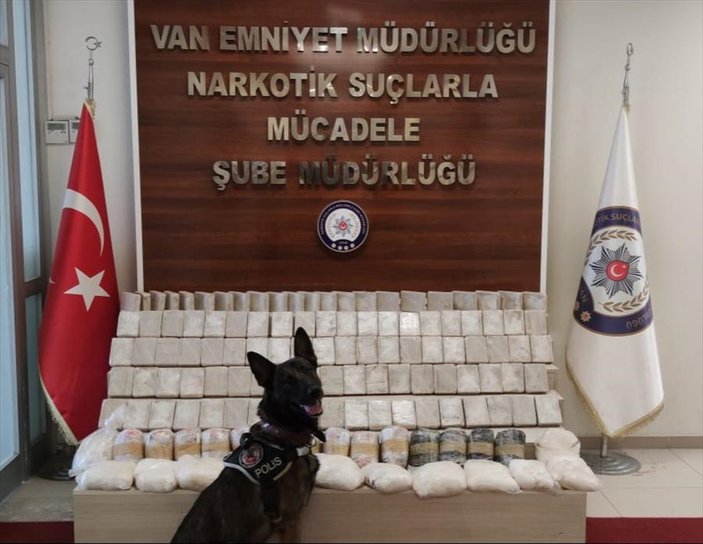 Türkiye'de son bir haftada 1 ton 66 kilogram eroin ele geçirildi