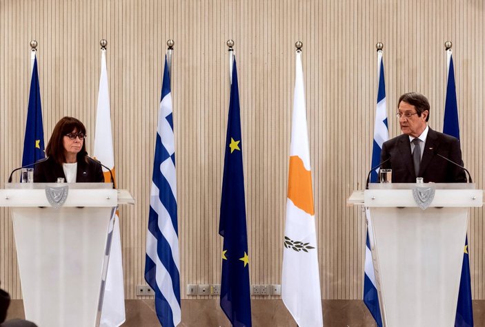 Yunan Cumhurbaşkanı'nın Kıbrıs hedefi bir kez daha ortaya çıktı