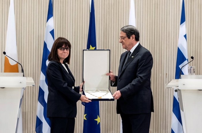 Yunan Cumhurbaşkanı'nın Kıbrıs hedefi bir kez daha ortaya çıktı