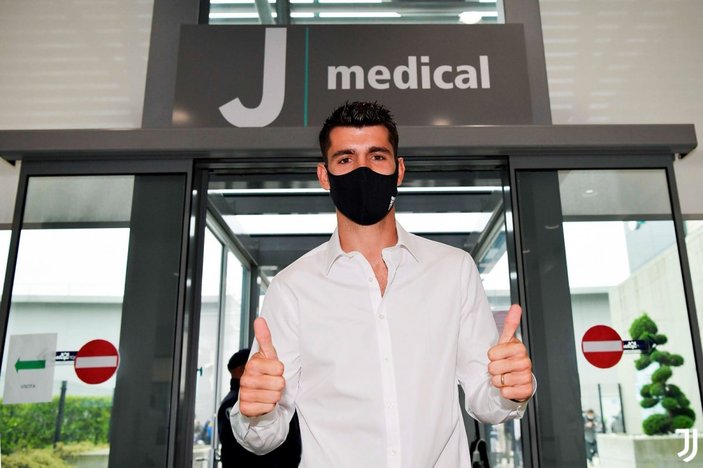 Alvaro Morata yeniden Juventus'ta