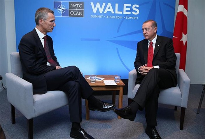 Cumhurbaşkanı Erdoğan, NATO Genel Sekreteri Stoltenberg'le görüştü