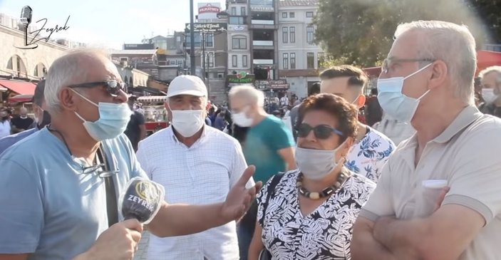 Gurbetçi çift ve İstanbullu vatandaşın ekonomi tartışması