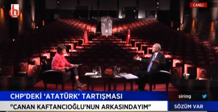 Kılıçdaroğlu CHP içindeki Atatürk tartışmalarını değerlendirdi