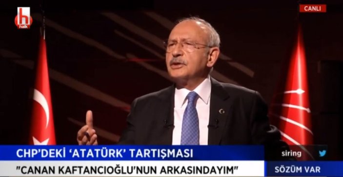 Kılıçdaroğlu CHP içindeki Atatürk tartışmalarını değerlendirdi