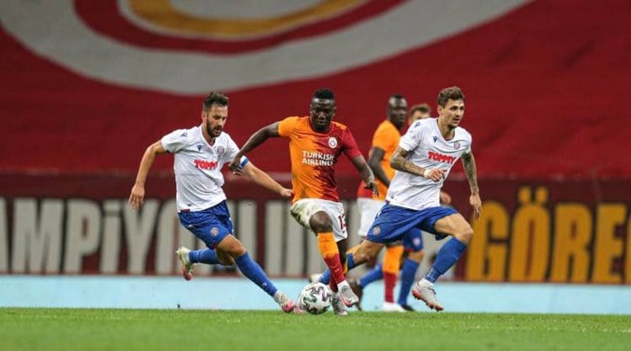 Hajduk Split'i deviren Galatasaray üst tura yükseldi