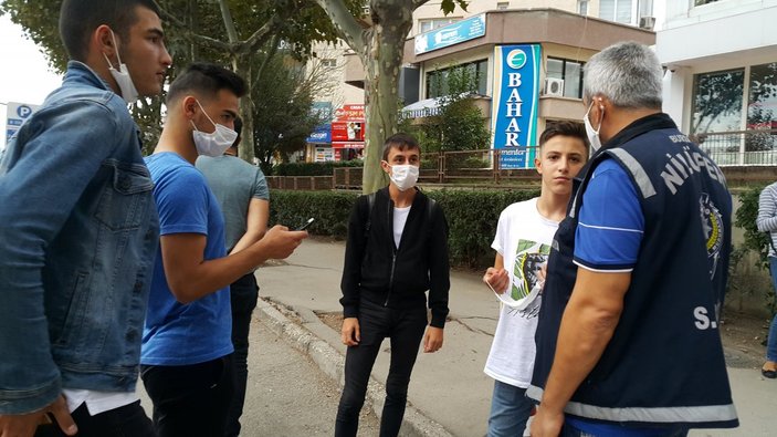 Bursa’da maske takmayan adamın bahanesi