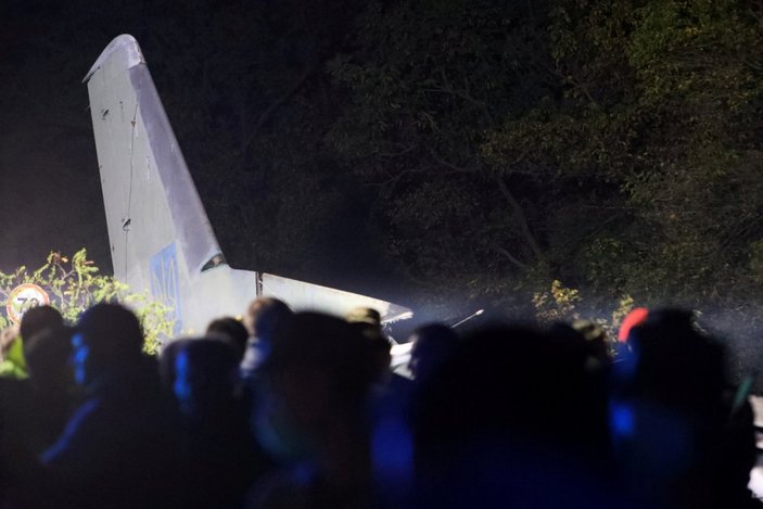 Ukrayna'daki kaza sonrası An-26'nın uçuşları durduruldu