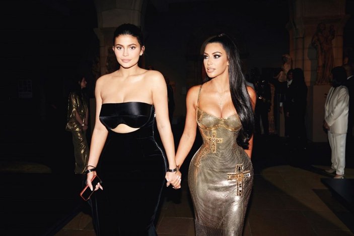 Kylie Jenner'dan Kim Kardashian'a tepki
