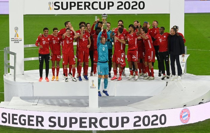 Almanya'da Bayern Münih, Süper Kupa'yı kazandı