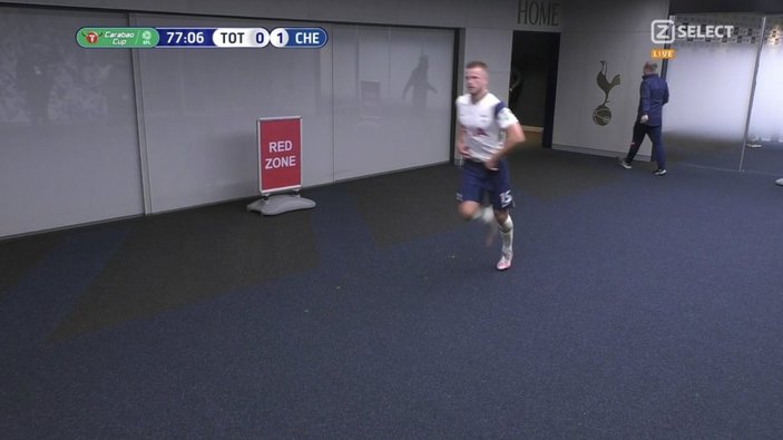 Maçın ortasında tuvalete giden Dier'i Mourinho getirdi