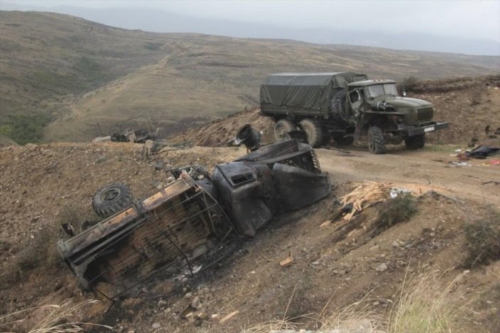 Azerbaycan ordusu, Ağdere bölgesindeki stratejik tepeleri ele geçirdi