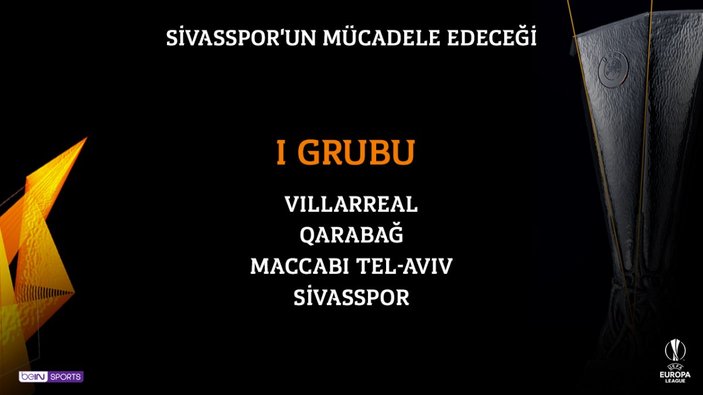 Sivasspor'un Avrupa Ligi'ndeki rakipleri
