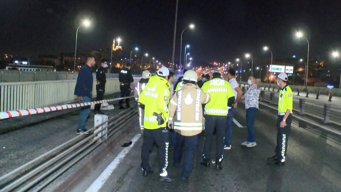 Haliç Köprüsü üzerinde feci kaza: 9 yaşındaki çocuk can verdi