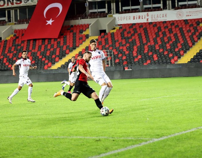 Gaziantep ile Trabzonspor berabere kaldı