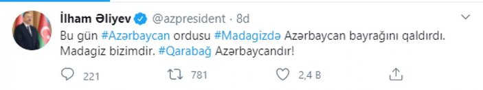 Azerbaycan, Madagiz'i bölgesini kontrol altına aldı