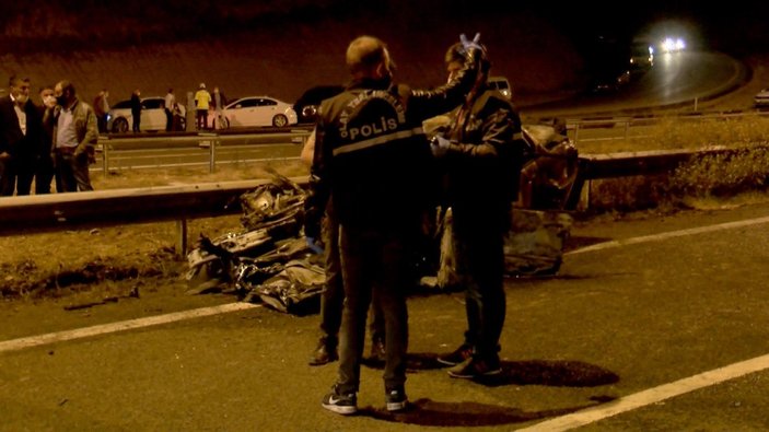 Ankara'da düğün konvoyunda sürücü kaza yaptı: 1 ölü