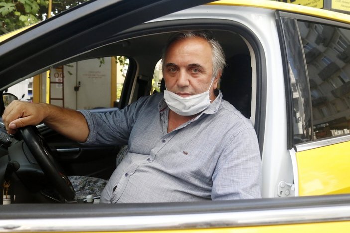 Antalya'da taksici 750 bin lira vurgun yaptı
