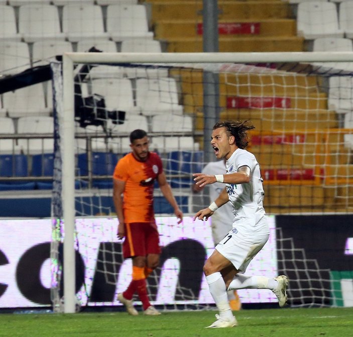 Galatasaray, Kasımpaşa'ya 1-0 yenildi