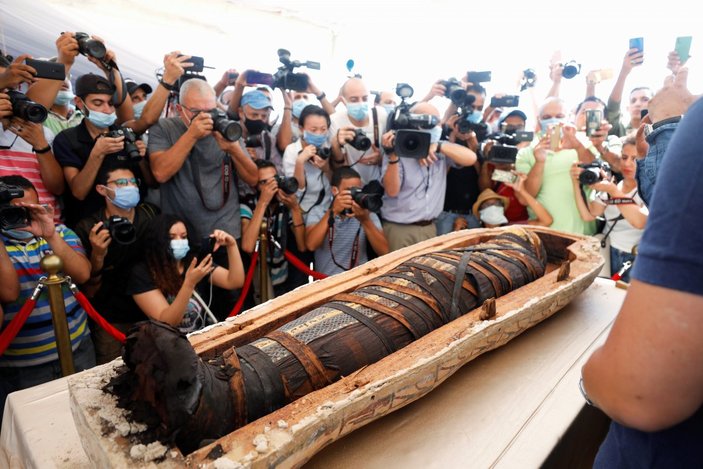 Mısır'da 2 bin 500 yıllık 59 tabut ortaya çıktı