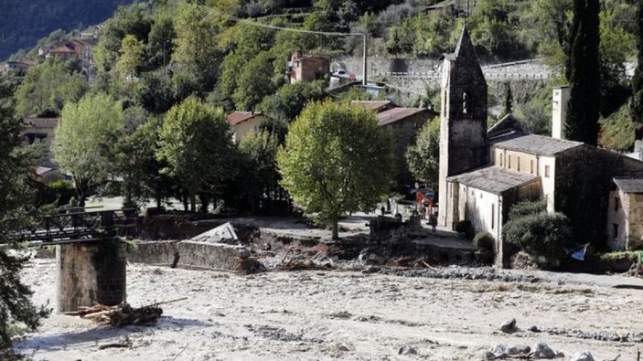 Fransa ve İtalya’da sel felaketi